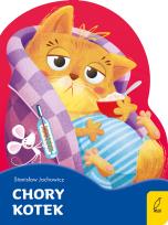 Okładka książki Chory kotek. Poeci dla dzieci. Wykrojnik