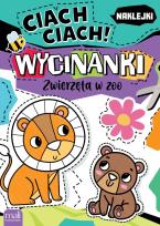 Okładka książki Ciach ciach! Wycinanki zwierzęta na wsi