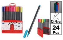 Opakowanie Cienkopis 0.4mm 24 kolory