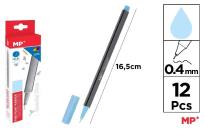 Opakowanie Cienkopis 0.4mm błękitny (12szt)