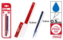 Opakowanie Cienkopis z wkładem wymiennym 0,5mm z logo Coca-Cola blister