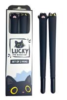 Opakowanie Cienkopisy Lucky the Black Cat 2szt