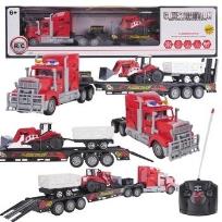 Opakowanie Ciężarówka z traktorem i przyczepką