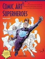 Okładka książki Comic Art Superheroes
