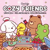 Okładka książki Cozy Friends. Urocza i relaksująca kolorowanka