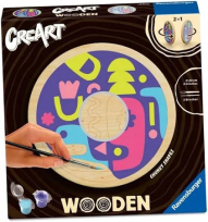 Opakowanie CreArt Wooden: Wzory 3