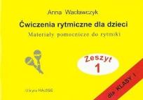 Okładka książki Ćwiczenia rytmiczne dla dzieci z.1