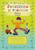 Okładka książki Ćwiczenia w pisaniu. Zeszyt 2. 5-6 lat