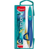 Opakowanie Cyrkiel Study Dragon + ołówek MAPED