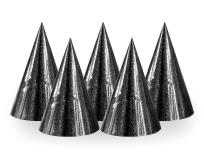 Opakowanie Czapeczki holograficzne czarne 100szt