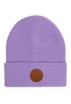 Opakowanie Czapka Beanie z bawełny organicznej liliowa