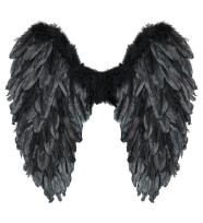 Opakowanie Czarne skrzydła naturalne pióra