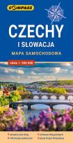 Okładka książki Czechy i Słowacja mapa samochodowa