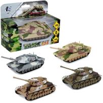 Opakowanie Czołg metalowy napęd pull back MIX