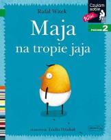 Okładka książki Czytam sobie - Maja na tropie jaja