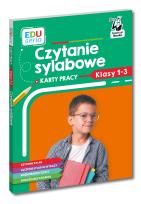 Okładka książki Czytanie sylabowe. Karty pracy. Kapitan Nauka. EDUseria