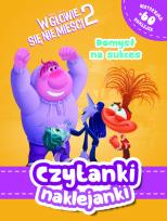 Okładka książki Czytanki naklejanki. Pomysł na sukces. Disney Pixar W głowie się nie mieści 2