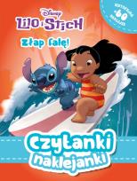 Okładka książki Czytanki naklejanki. Złap falę! Disney Lilo i Stich