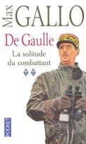 Okładka książki De Gaulle Solitude du combattant