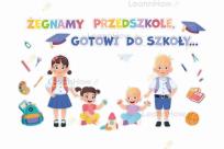 Opakowanie Dekoracja klasowa - Żegnamy przedszkole... 24el