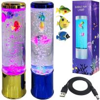 Opakowanie Dekoracja lampa akwarium z rybkami