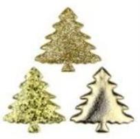 Opakowanie Dekoracje samoprzylepne choinki 12szt