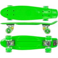 Opakowanie Deskorolka plastikowa zielona LED 56cm