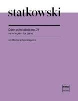 Okładka książki Deux polonaises op. 26 nuty na fortepian
