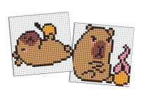 Opakowanie Diamentowa mozaika Kids - Kapibara: Pomarańczowy