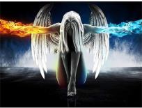 Opakowanie Diamentowa Mozaika Kobieta akt anioł żywiołów NO-1009319