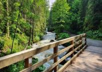 Opakowanie Diamentowa Mozaika Las pomost drewniany nad potokiem NO-1006519