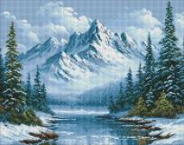 Opakowanie Diamentowa mozaika - Mroźny oddech lasu 40x50cm