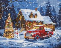 Opakowanie Diamentowa mozaika - Noworoczne cuda 40x50cm