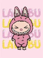 Opakowanie Diamentowa mozaika - Ona Labubu 15x20cm