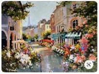 Opakowanie Diamentowa Mozaika Paryska ulica NO-1008294