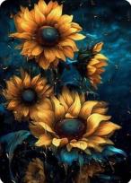 Opakowanie Diamentowa Mozaika Słoneczniki młode NO-2001726