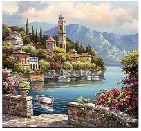 Opakowanie Diamentowa Mozaika Zatoka krajobraz NO-1008524