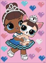 Opakowanie Diamnetowa mozaika - LOL Miss Baby 15x20cm