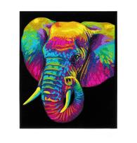 Opakowanie Diamond Dotz - Adults Flocked Neon Elephant