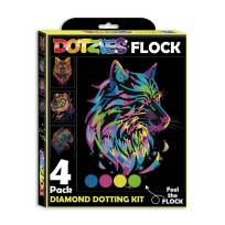 Opakowanie Diamond Dotz - Adults Flocked Wild Neon
