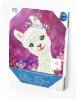 Opakowanie DIAMOND DOTZ ADULTS LULU LLAMA  WITH FRAME