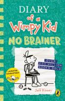 Okładka książki Diary of a Wimpy Kid. No Brainer. Book 18 wer. angielska