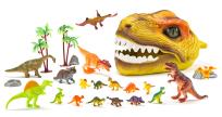 Opakowanie Dino Głowa – kuferek z figurkami do zabawy, 25 elementów 96050