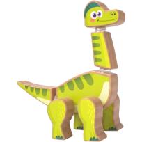 Opakowanie Dinozaur diplodok drewniany