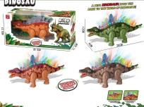 Opakowanie Dinozaur na baterie ruchomy światło dźwięk MIX