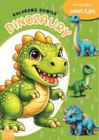 Okładka książki Dinozaury. Kolorowe chwile