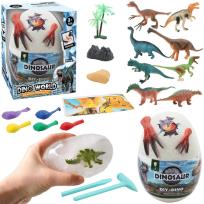 Opakowanie Dinozaury w jajku wykopaliska lodowe