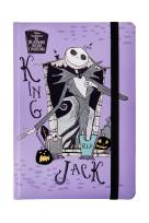 Opakowanie DISNEY BURTON'S - NOTES A5 / 80 K. LINIA Z GUMKĄ - WZÓR 2 - NIGHTMARE