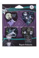 Opakowanie DISNEY BURTON'S - ZAKŁADKI MAGNETYCZNE 4 szt MIX - WZÓR 3 - NIGHTMARE