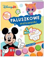 Okładka książki Disney Junior Paluszkowe Malowanki